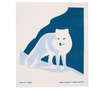 Arctic Fox Dishcloth available at American Swedish Institute.