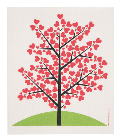 Heart Tree Dishcloth available at American Swedish Institute.