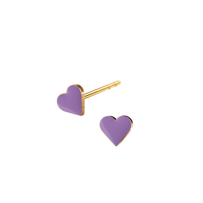 Scherning Spot Heart Earrings available at American Swedish Institute.