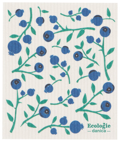 Swedish Dishcloth - Little Blueberries available at American Swedish Institute.