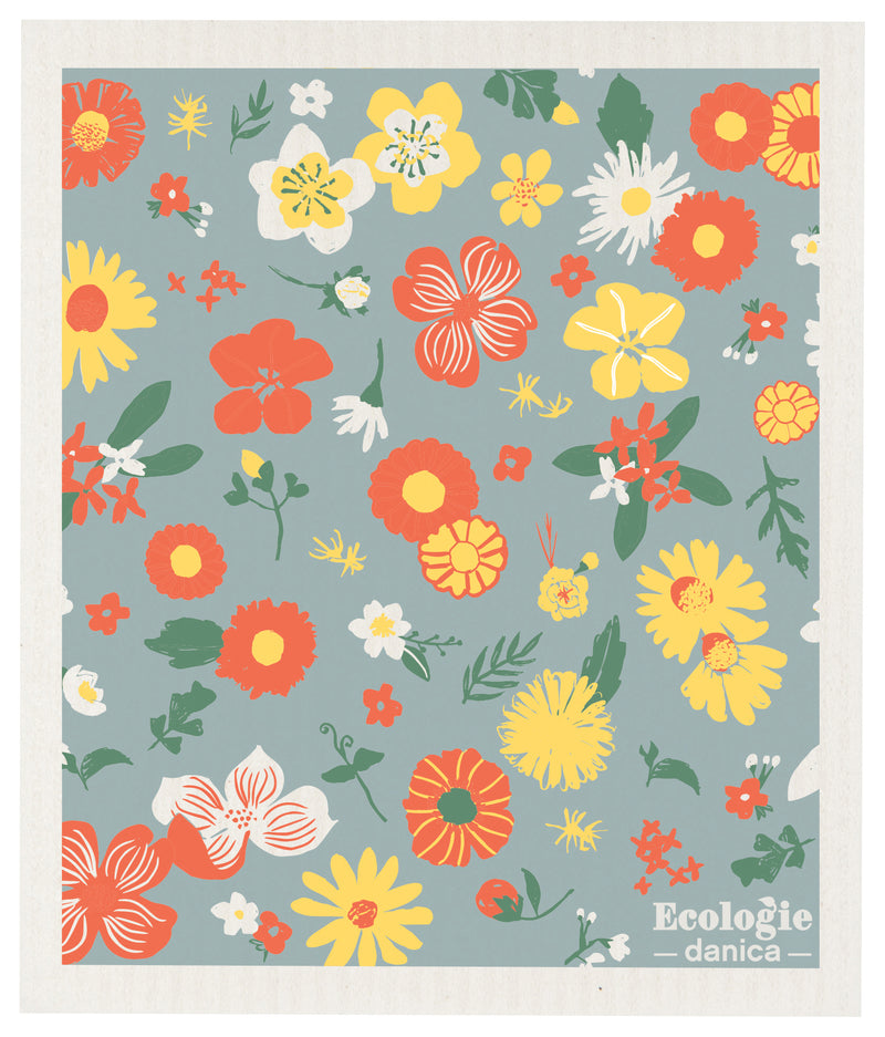 Swedish Dishcloth - Flowers of Month available at American Swedish Institute.