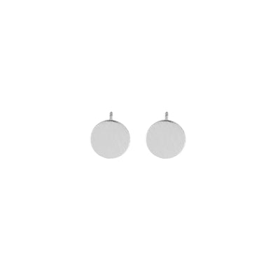 Dansk Silver Circle Small Earrings available at American Swedish Institute.