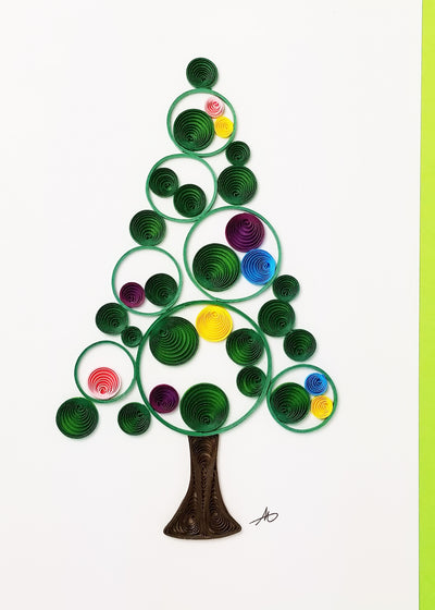 Christmas Tree Greeting Card American Swedish Institute
