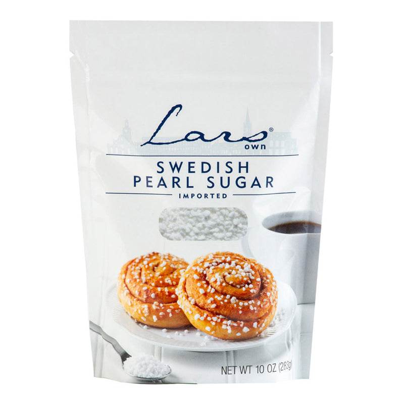 Lars Own Swedish Pearl Sugar available at American Swedish Institutel