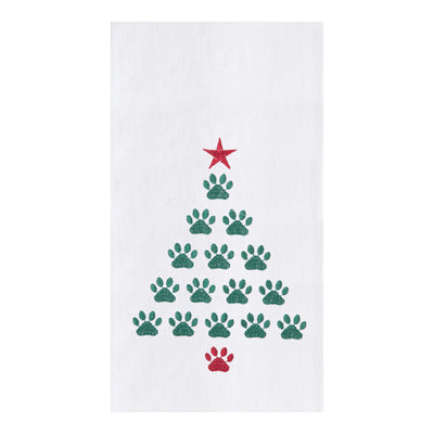 Paw Prints Tea Towel available at American Swedish Institute.