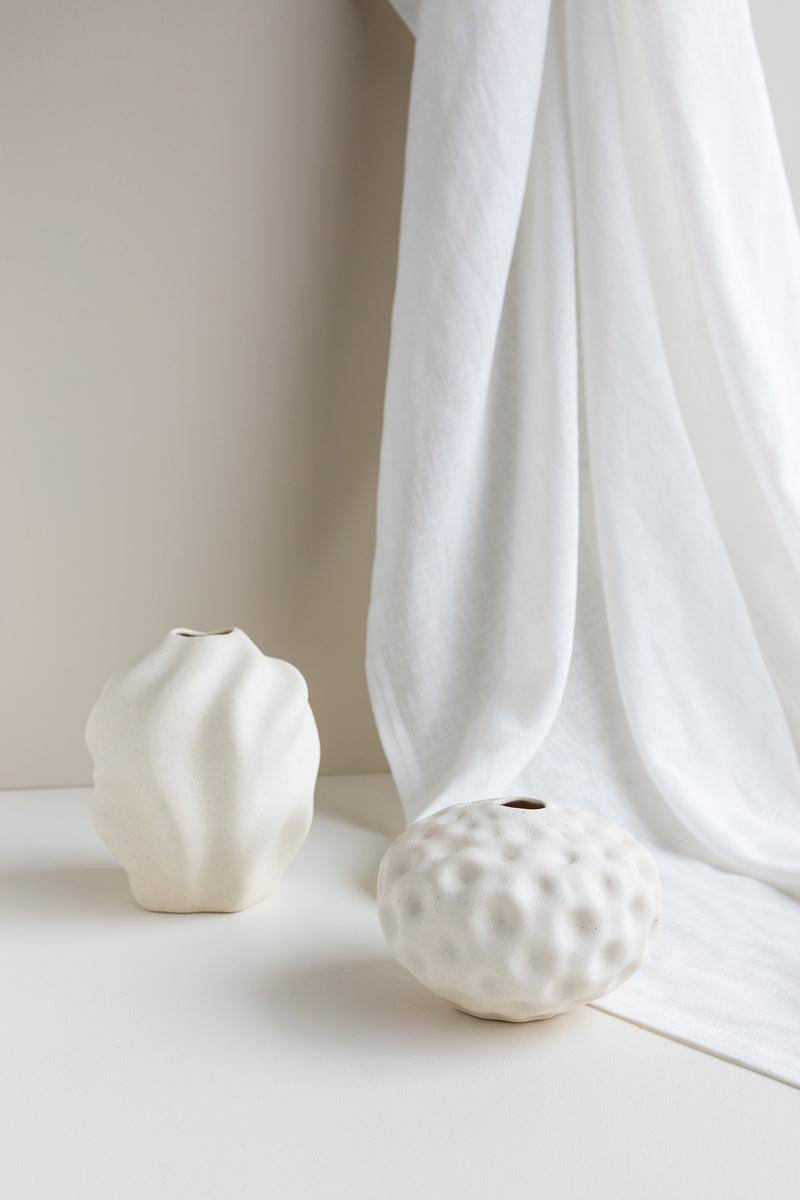 Cooee Seedpod Vase available at American Swedish Institute.