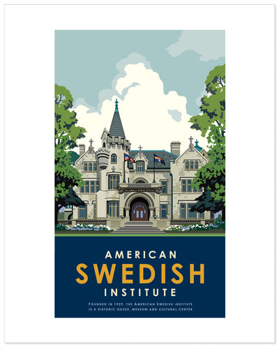 American Swedish Institute Landmark Card available at the American Swedish Institute Retail Store..