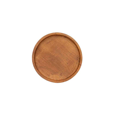 Nordic Tree Candle Teak Candleholder available at American Swedish Institute.