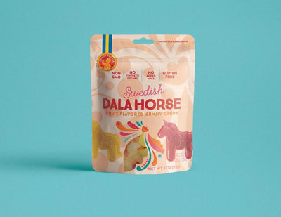 Dala Horse Gummi (4 oz) available at American Swedish Institute.