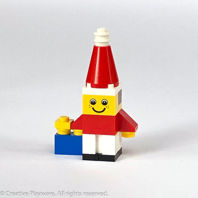 Swedish Elf (Tomte) Lego Building Kit available at American Swedish Institute.