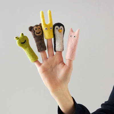 Aveva Felt Finger Puppets (set) available at American Swedish Institute. 