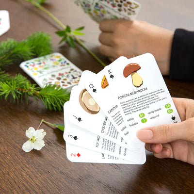 Foragers Playing Cards available at American Swedish Institute.