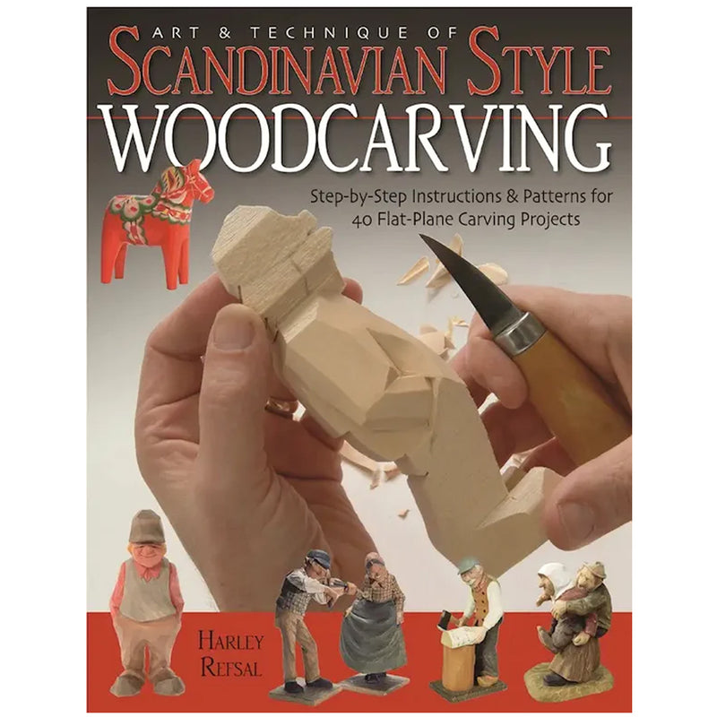 Scandinavian-Style Woodcarving by Harley Refsal available at American Swedish Institute.