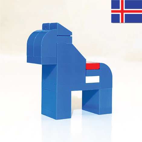 Icelandic Horse Lego Building Kit