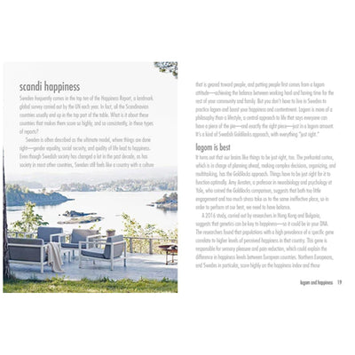 Lagom Life: A Swedish Way of Living by Elisabeth Carlsson available at American Swedish Institute.
