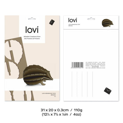 Lovi Hedgehog available at American Swedish Institute.