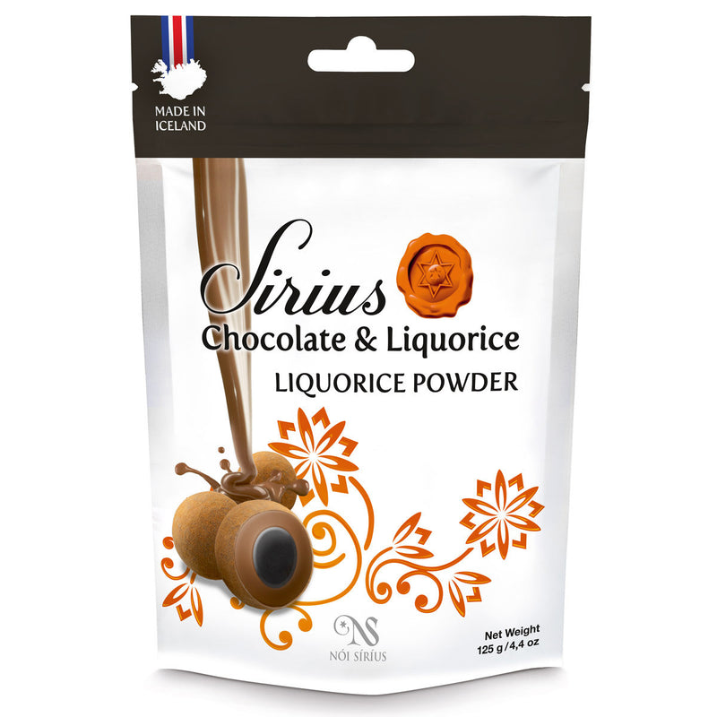 Noi Sirius Chocolate & Liquorice Balls available at American Swedish Institute.