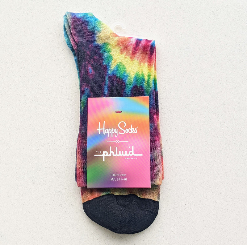 Happy Socks - Phluid Tie Dye available at American Swedish Institute.