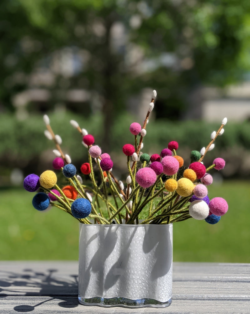  Én Gry & Sif  Felt Flowers available at American Swedish Institute.