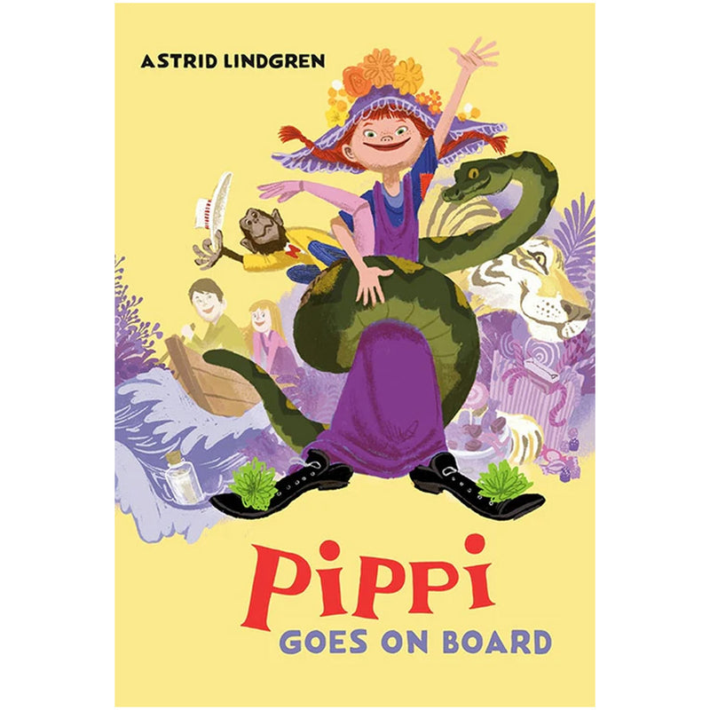 Astrid Lindgren Pippi Goes On Board available at American Swedish Institute.