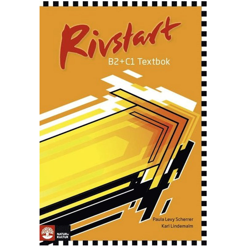 Rivstart B2+C1 Textbook available at American Swedish Institute.