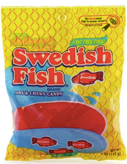 Swedish Fish (5 oz bag) available at American Swedish Institute.