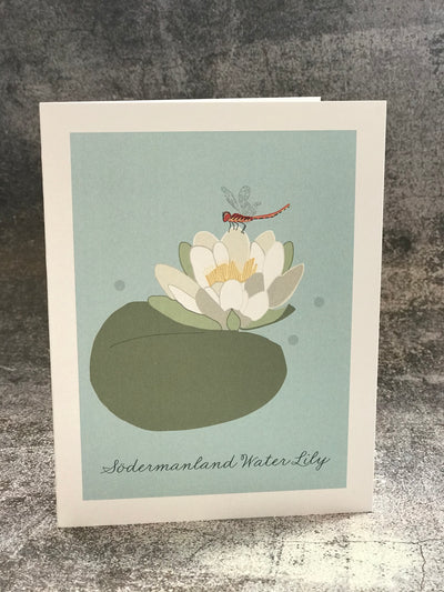 Lisa Rydin Erickson Södermanland Water Lily Greeting Card American Swedish Institute