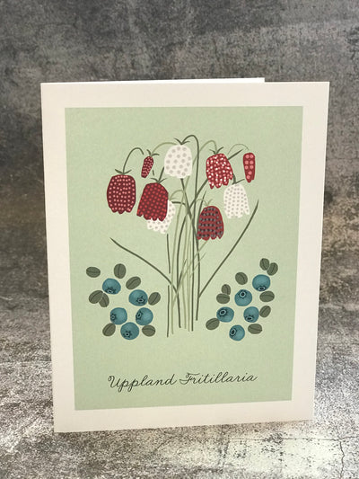 Lisa Rydin Erickson Uppland Fritillaria Greeting Card American Swedish Institute