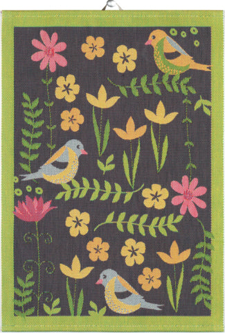Ekelund Vårsång (Spring Song) Tea Towel available at American Swedish Institute.
