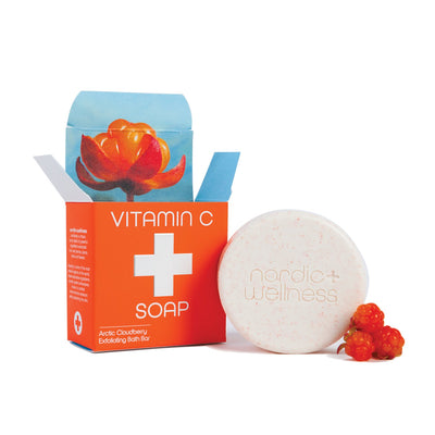 Arctic Cloudberry Vitamin C Soap available at American Swedish Institute.