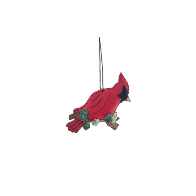 Felt Cardinal Ornament available at American Swedish Institute.