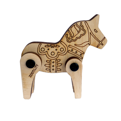 Dala Horse 3D Puzzle available at American Swedish Institute.