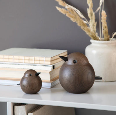 Danish designed Oak Baby Sparrow available at American Swedish Institute.