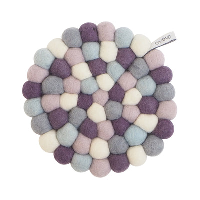Aveva Round Wool Trivet (Bloom) available at American Swedish Institute.