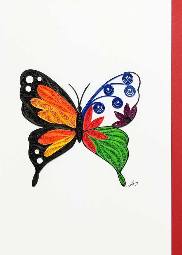 Butterfly Greeting Card American Swedish Institute