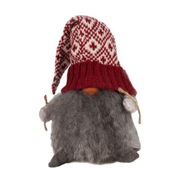 Gnome Carl (Knitted Red Cap) available at American Swedish Institute.