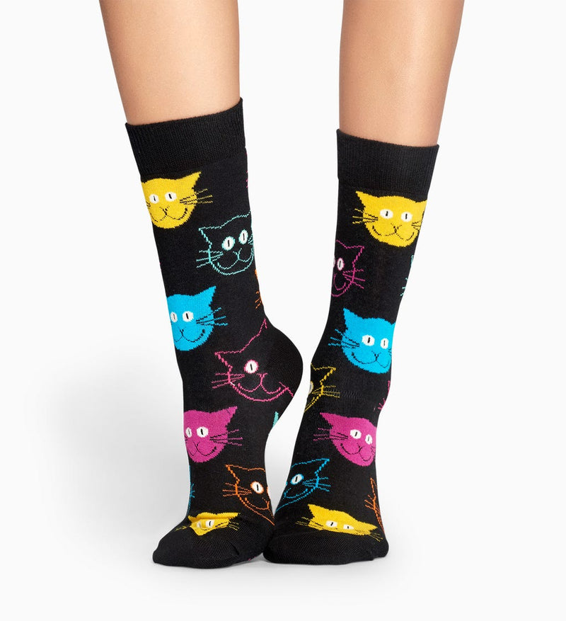 Swedish Happy Socks Cat design available at American Swedish Institute