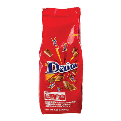  Daim Mini Crunchy Caramel Chocolate Bag available at American Swedish Institute.