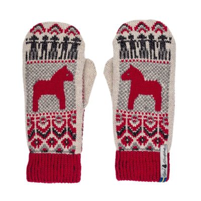 Dalarna Pattern Swedish Mittens available at American Swedish Institute.