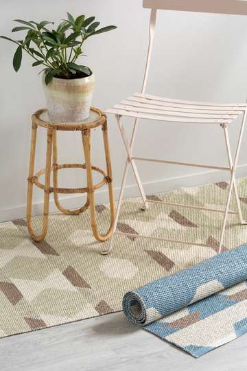 Horredsmattan Disa Rug (Blue) available at American Swedish Institute.