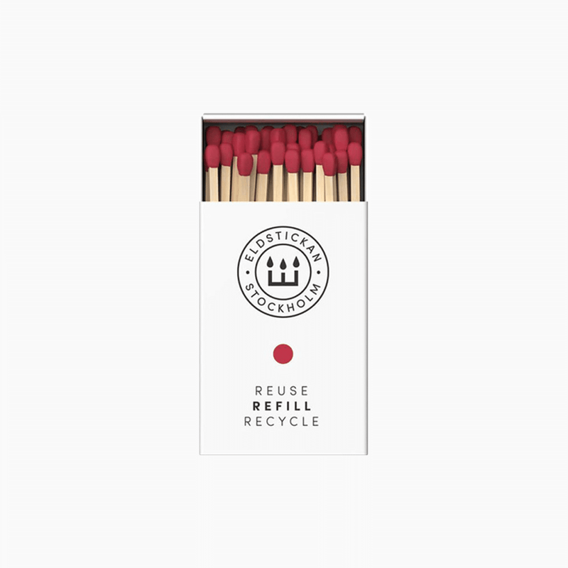 Eldstickan Matches Refill available at American Swedish Institute.