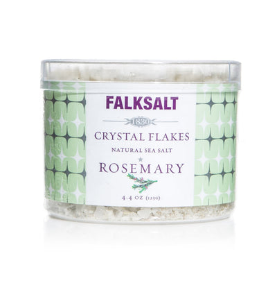 Falksalt Rosemary Sea Salt Flakes available at American Swedish Institute.