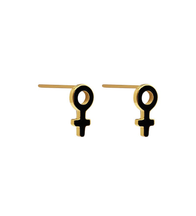 Pipol Femme Stud Earrings available at American Swedish Institute.