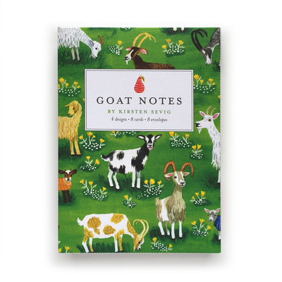 Goat Notecards by Kirsten Sevig available at American Swedish Institute.