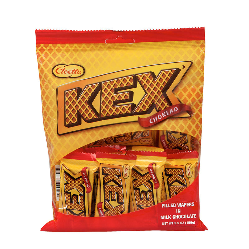 Kex Mini Chocolate Covered Wafer Bars Bag available at American Swedish Institute.