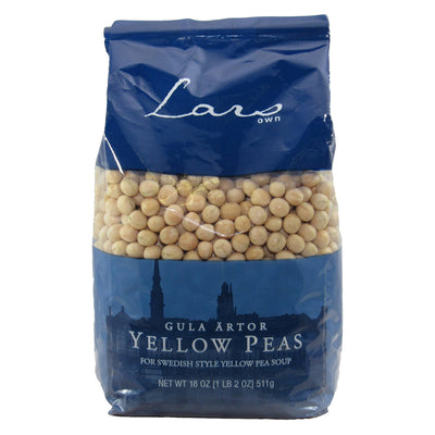 Lars' Yellow Peas available at American Swedish Institute.