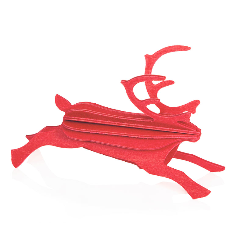 Reindeer (Bright Red, Small) - Lovi available at American Swedish Institute.