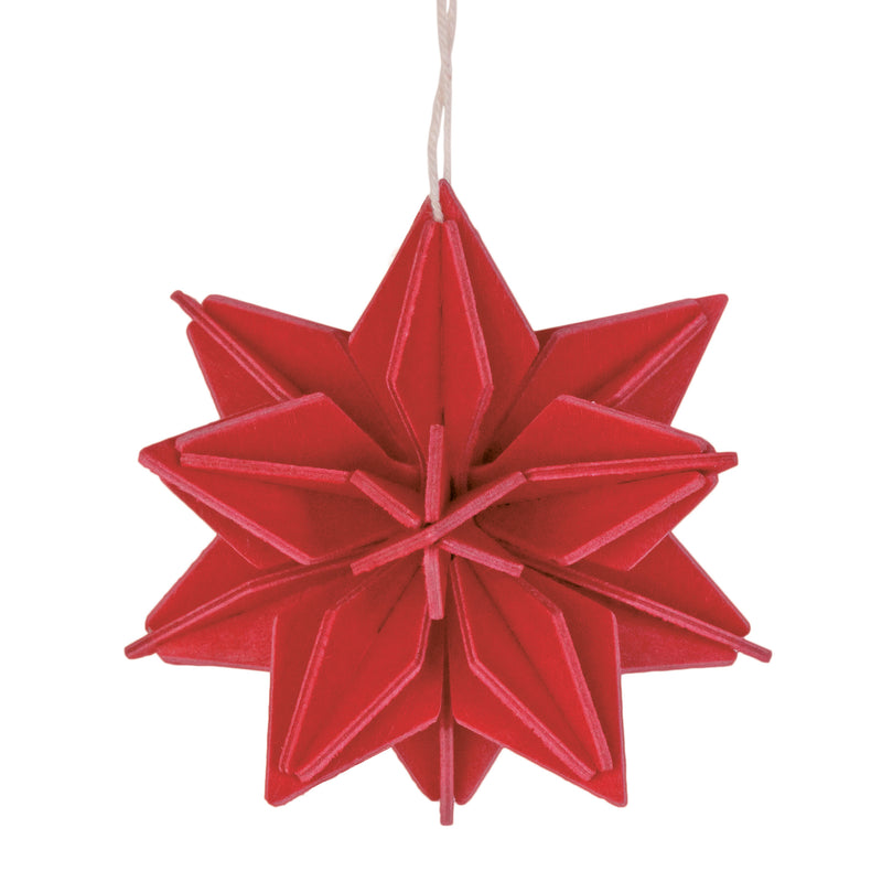 Lovi Notch Star (Bright Red) available at American Swedish Institute.