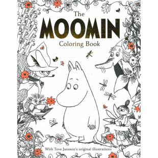The Moomin Coloring Book available at American Swedish Institute.