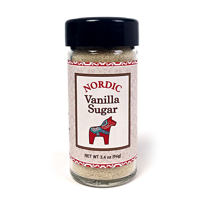 Nordic Vanilla Sugar Sprinkles available at American Swedish Institute.
